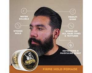 Suavecito Strong Hold Whiskey Bar Pomade