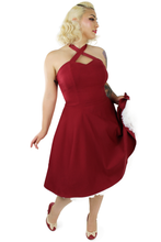 Load image into Gallery viewer, Model wearing dress, Slightly lifting skirt 