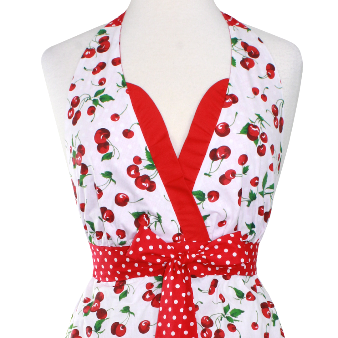 very brain♡cherry pt apron dress - ロングワンピース/マキシワンピース