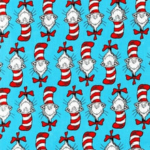 Load image into Gallery viewer, Dr. Seuss blue print