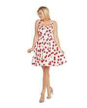 Load image into Gallery viewer, Cherry and Black Ixia Dress