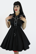 Load image into Gallery viewer, Spiderweb Black Vintage Rockabilly Western Country Women Dress