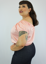 Load image into Gallery viewer, Pink Gitana Pin Up Top XS-3XL