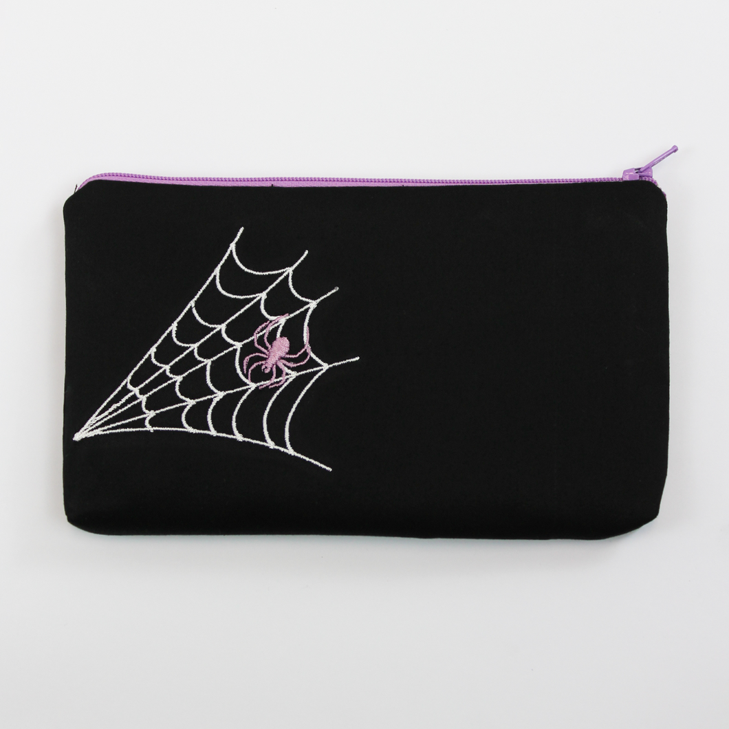 Copy of Halloween Embroidered Make-up Pouch