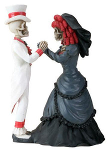 Gothic Couple Holding Hands