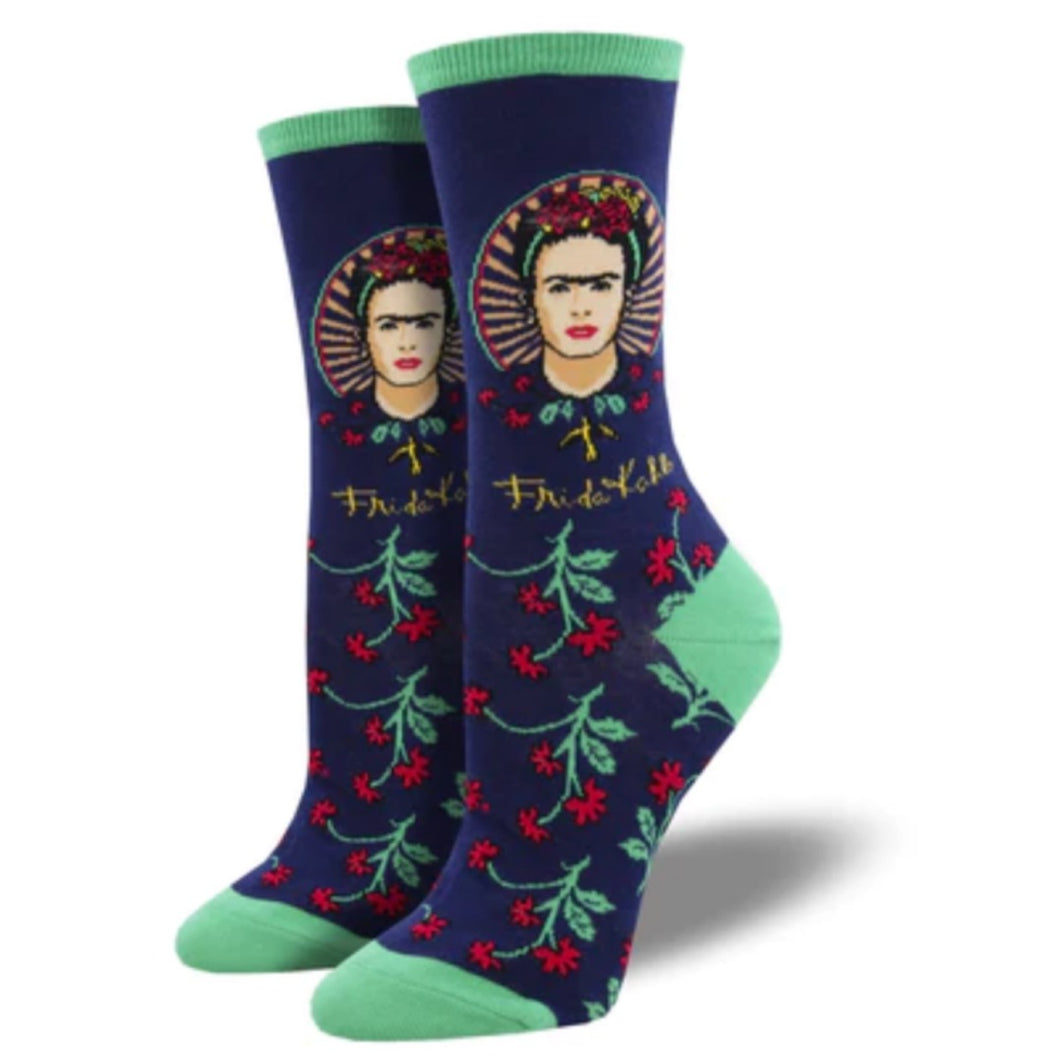 Socksmith: Frida Flower Navy