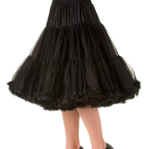 Banned Apparel: Petticoat Black- XL/2X