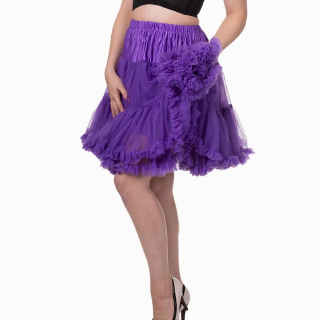 Banned Apparel: Petticoat Purple- XS/S
