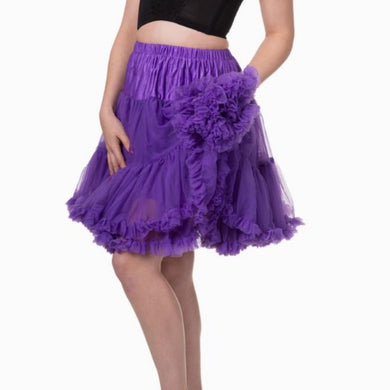 Banned Apparel: Petticoat Purple- XL\2X