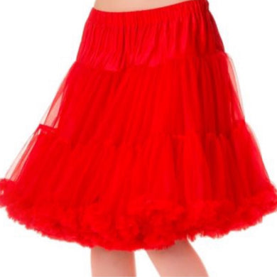 Banned Apparel: Petticoat Red- XL/2X