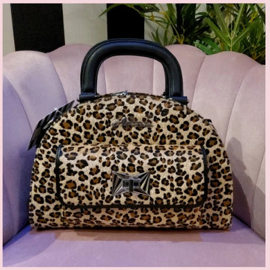 Astro Bettie: Starlite - Leopard Print Handbag