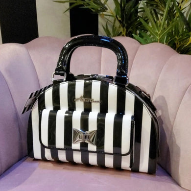 Astro Bettie: Starlite Striped Handbag