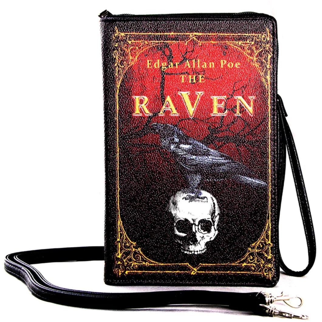 Comeco Inc: Clutch Bag - The Raven Vintage Book
