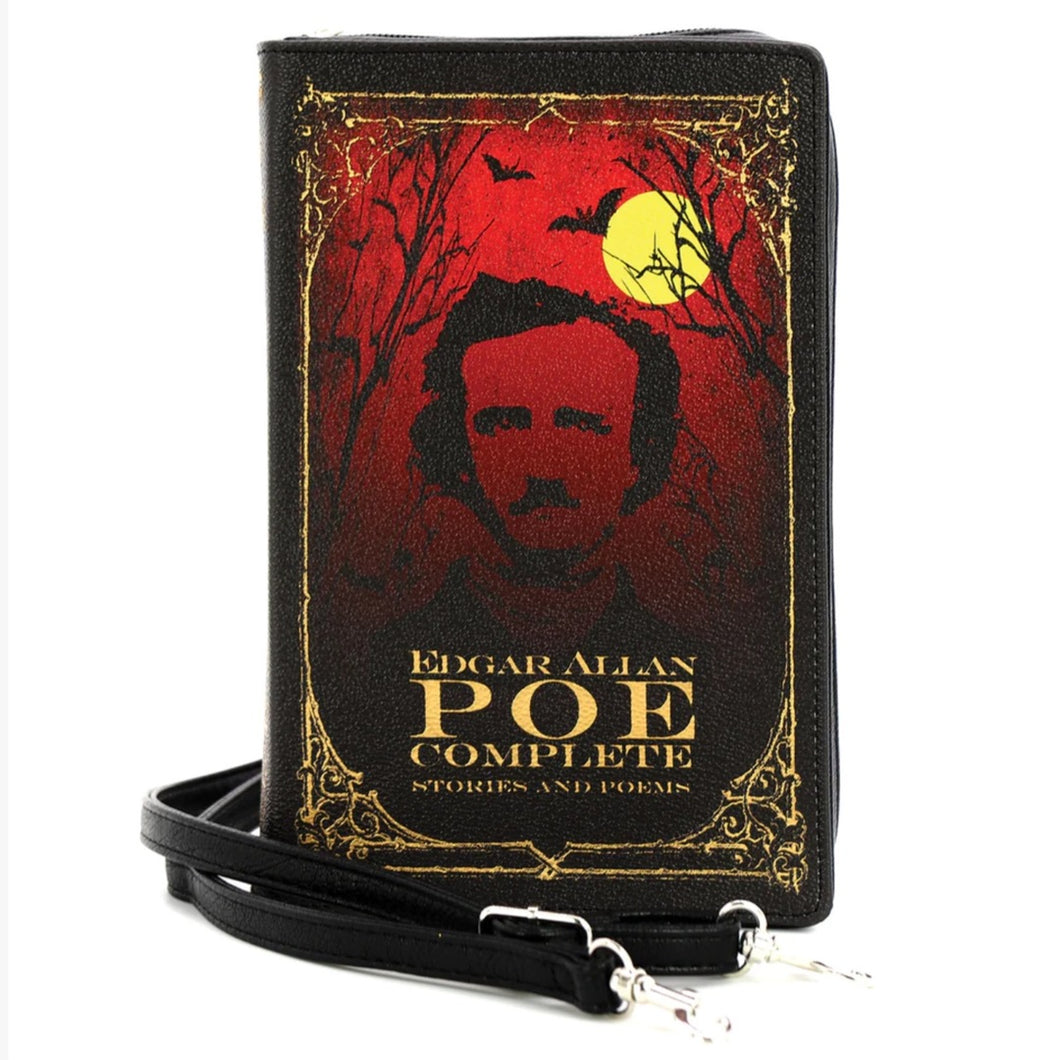 Comeco Inc: Clutch Bag - Edger Allan Poe Book