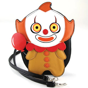 Comeco Inc: Crossbody Bag - Cute Scary Clown
