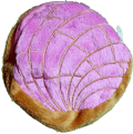 Load image into Gallery viewer, Mexican Concha Coin Purse. Concha Pan dulce coin purses, comes in 3 different colors: Pink, Brown, and White.