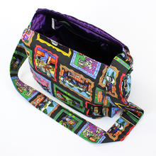 Load image into Gallery viewer, Day of the Dead Skeletal Family Messenger Bag