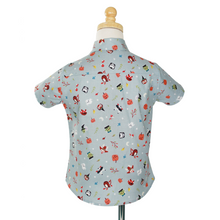 Load image into Gallery viewer, Boy&#39;s Frankenstein&#39;s Heather Blue Gray Top - Trick or Treat Top