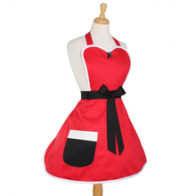 Load image into Gallery viewer, Red Christmas Apron