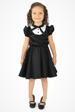 Load image into Gallery viewer, Girl&#39;s Tuxedo Dress, front 