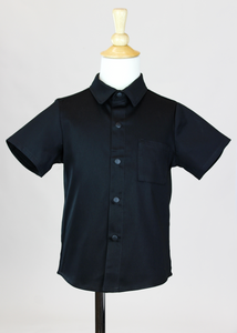 Embroidered Caferacer Boy Top
