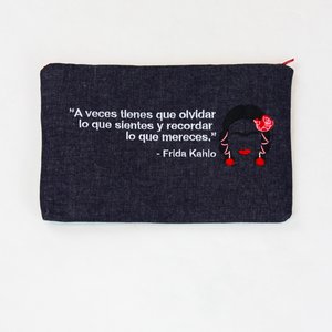 Embroidered Quote Wallets