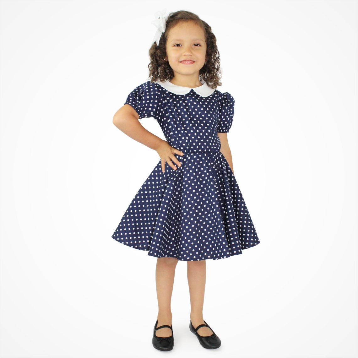 max Girl's Polyester A-Line Below The Knee Dress (W22EPRT46ALIGHT  Blue_Light : Amazon.in: Clothing & Accessories