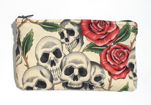 Load image into Gallery viewer, Skulls, Thorns, and Roses Wallet