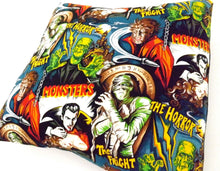 Load image into Gallery viewer, Hollywood Monsters Pillow Cover