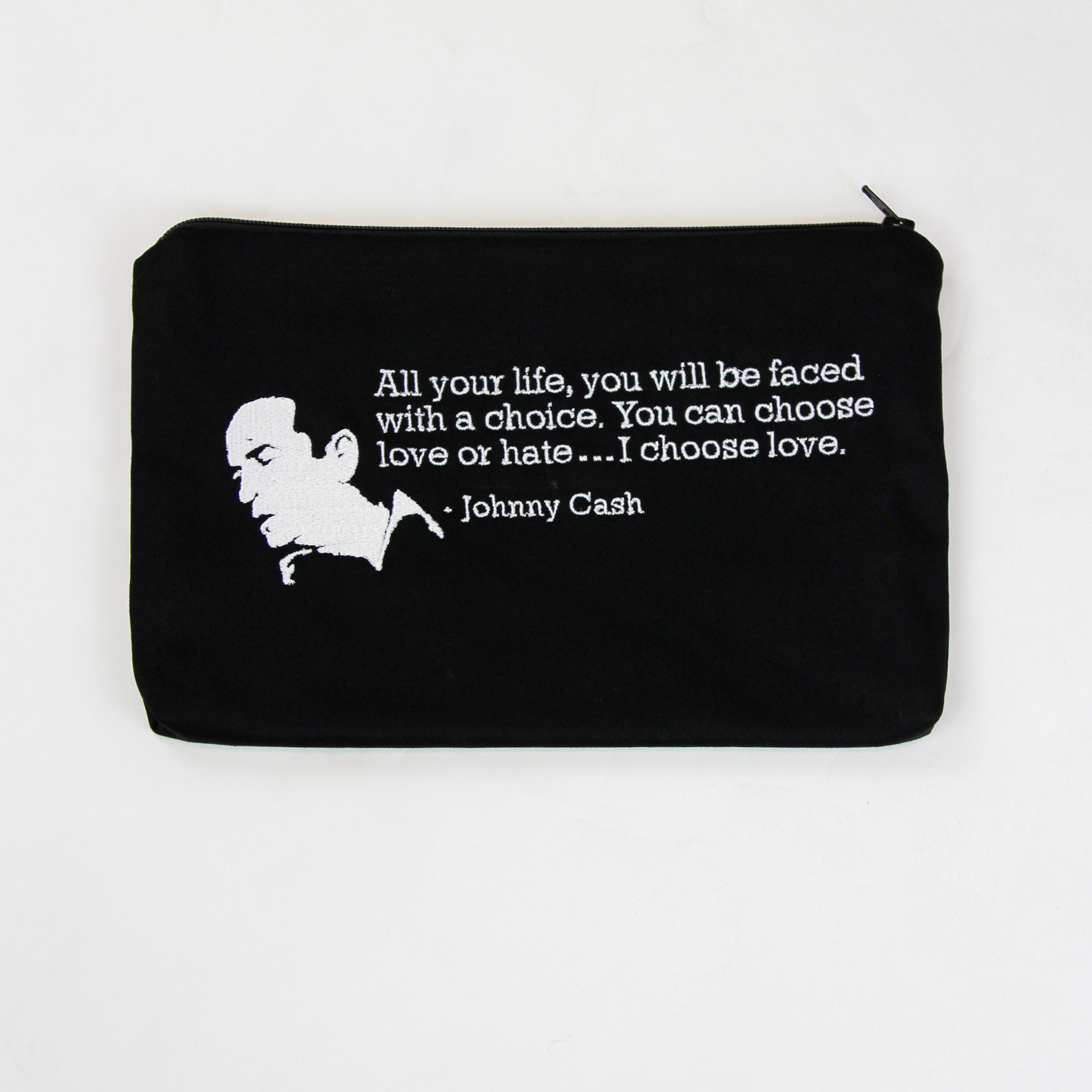 Johnny Cash Makeup Pouch