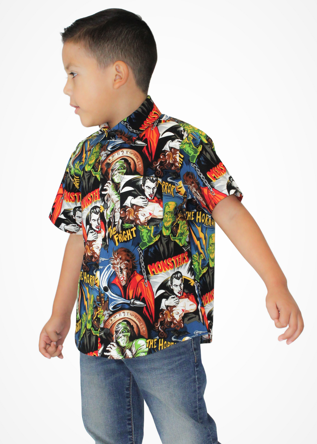 Boy's Hollywood Monsters Top