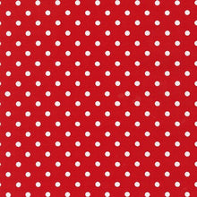 Load image into Gallery viewer, red polka dot material