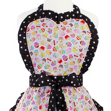 Load image into Gallery viewer, &quot;Butter Me Up&quot; Pink Spring Cupcake Apron